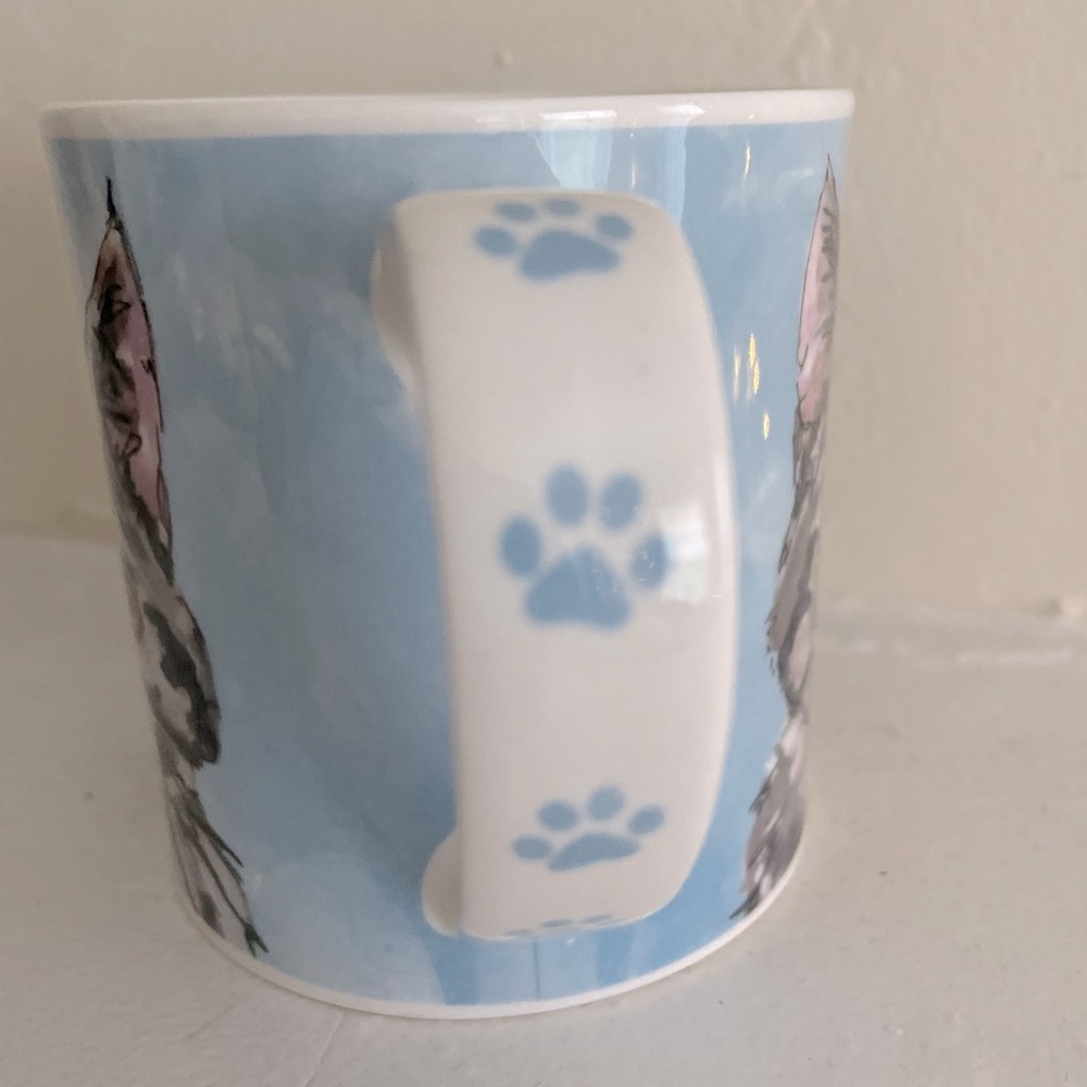 RARE: Dunoon Pawtraits Handmade Ceramic Tea Mug/Cat Portrait/Art/Cat Lover Gift - Picture 4 of 9